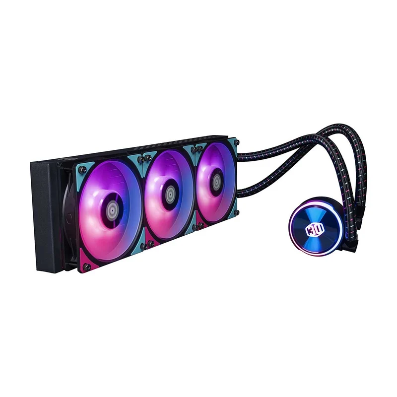 Cooler Master Masterliquid PL360 Flux 30TH Anniversary Edition Close-Loop AIO CPU Liquid Cooler (Black)