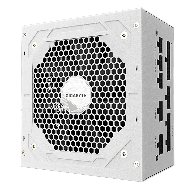 Gigabyte GP-850GM PG5W 850W 80 Plus Gold PCIE 5.0 ATX 3.0 Modular Power Supply (White)