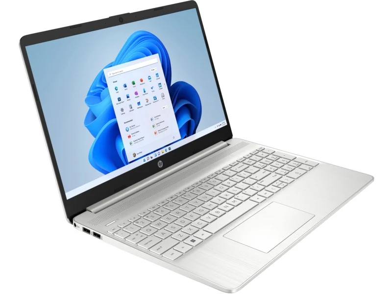 HP 15S-FQ5158TU Laptop (Natural Silver) | 15.6" HD (1366x768) | i3-1215U | 8GB RAM | 512 GB SSD | Intel UHD Graphics | Windows 11 Home | MS Office Home & Student 2021 | HP Prelude Topload Bag