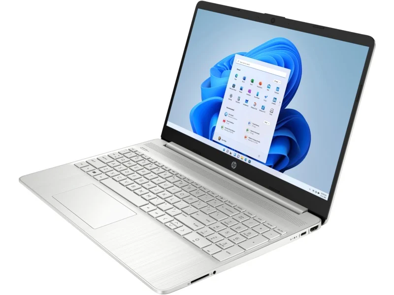 HP 15S-FQ5216TU Laptop (Natural Silver) | 15.6" FHD (1920x1080) | i5-1235U | 8GB RAM | 512 GB SSD | Intel Iris Xe Graphics | Windows 11 Home | HP Prelude Topload Bag