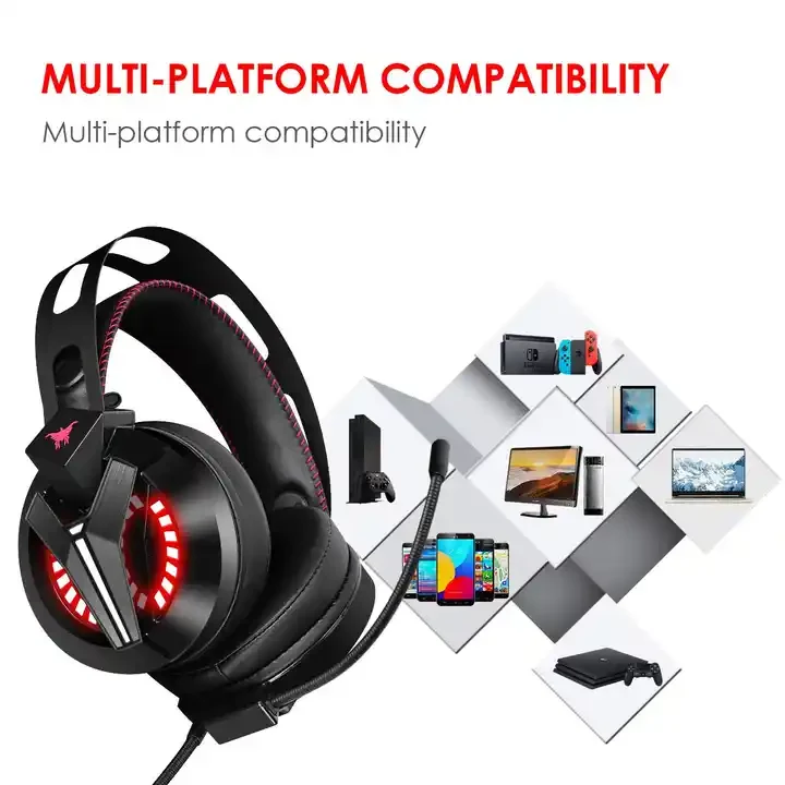 Onikuma M180 Pro Gaming Headset With Mic And Noise Cancelling (Black)