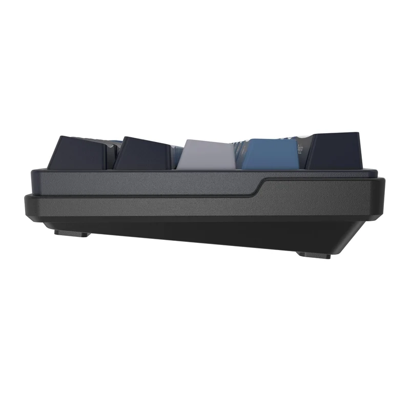 Royal Kludge RK61PLUS Tri-Mode RGB 61 Keys Hot Swappable Mechanical Keyboard Indigo (Sky Cyan Switch)