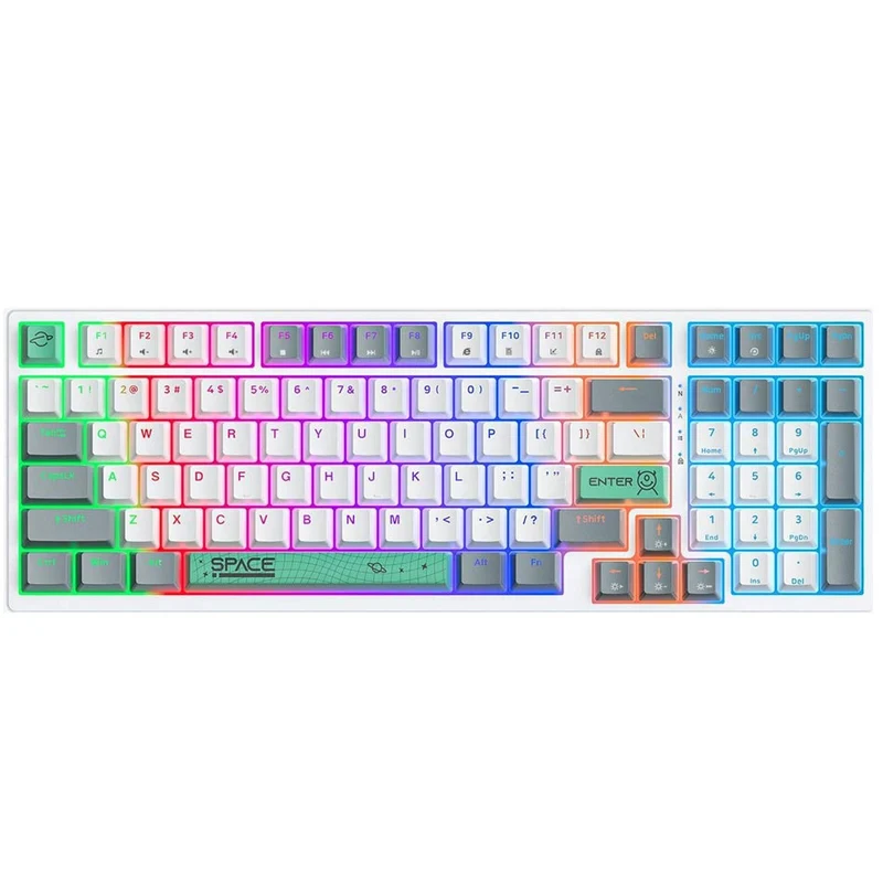 Onikuma G38 98 Keys RGB Wired Mechanical Keyboard