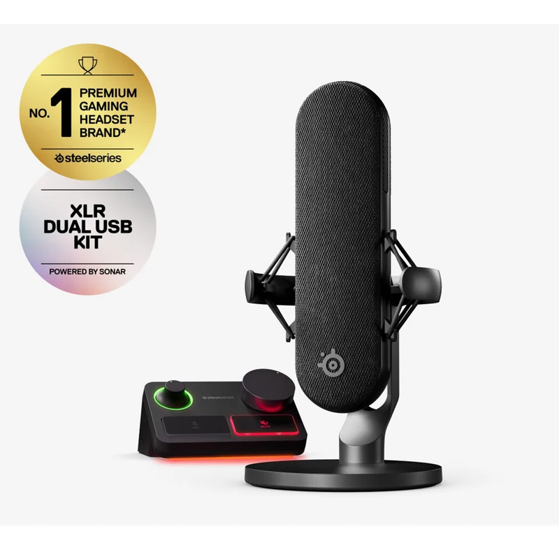 Steelseries Alias Pro XLR Mic & Stream Mixer (PN61595)