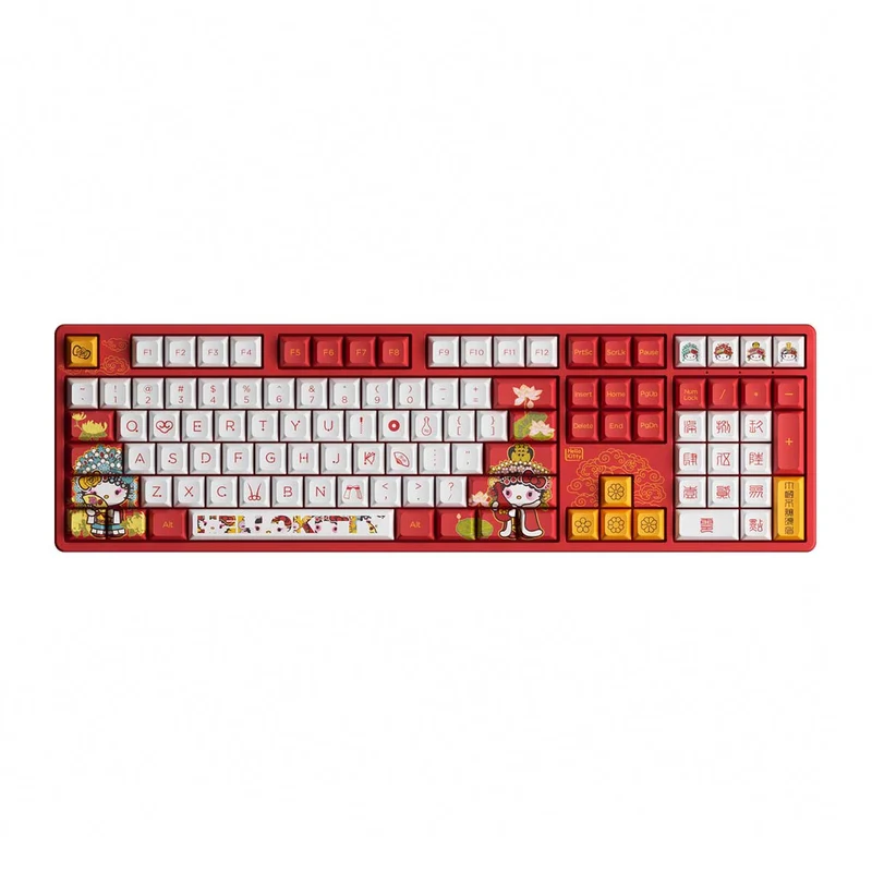 Akko Hello Kitty 5108S Peking Opera A RGB Mechanical Keyboard (Akko CS Sakura)