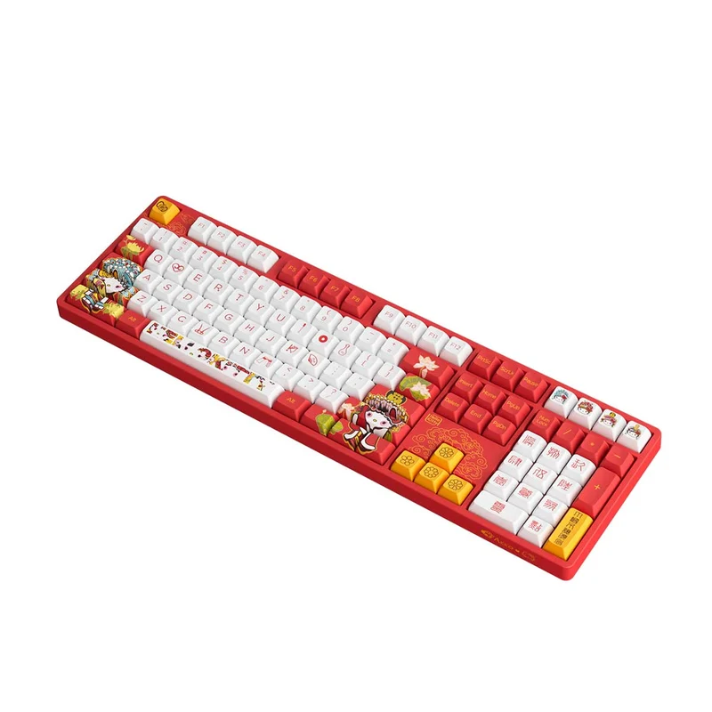 Akko Hello Kitty 5108S Peking Opera A RGB Mechanical Keyboard (Akko CS Sakura)