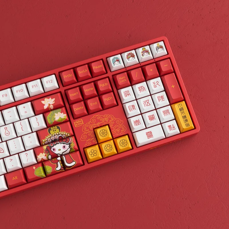 Akko Hello Kitty 5108S Peking Opera A RGB Mechanical Keyboard (Akko CS Sakura)