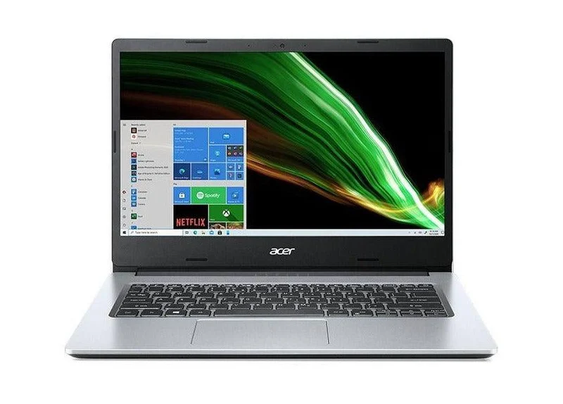 ACER ASPIRE 3 A314-35-C6Y8 LAPTOP (PURE SILVER) | 14" HD | INTEL CELERON N4500 | 4GB / 8GB / 16GB DDR4 | 256GB SSD | INTEL UHD | WIN10 + ACER ENTRY RUN RATE BACKPACK E-1620-P (LZBPKM6B12)