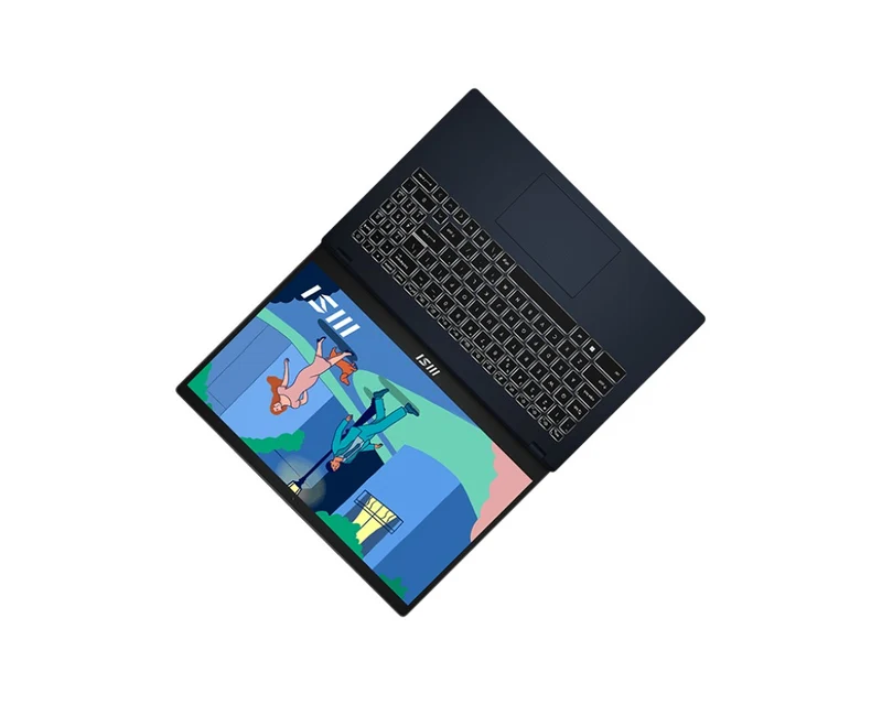 MSI Modern 15 B7M-268PH Laptop (Star Blue) | 15.6" FHD (1920x1080) | Ryzen 5 7530U | 16GB RAM | 512GB SSD | AMD Radeon Graphics | Windows 11 Home | MSI Sleeve Bag
