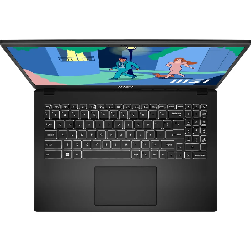 MSI Modern 15 B7M-266PH Laptop (Classic Black) | 15.6" FHD (1920x1080) | Ryzen 5 7530U | 16GB RAM | 512GB SSD | AMD Radeon Graphics | Windows 11 Home | MSI Sleeve Bag