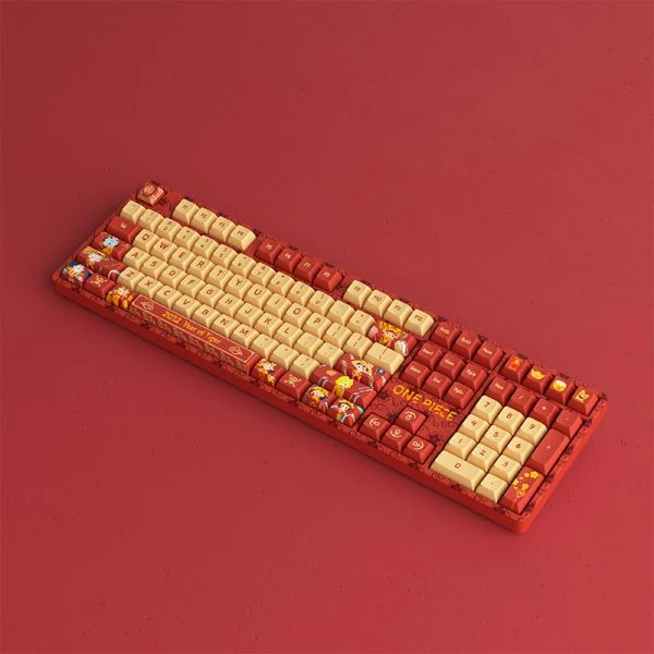 Akko One Piece Year Of The Tiger SP 5108S RGB Hot-Swappable Mechanical Keyboard (Akko CS Jelly Pink)