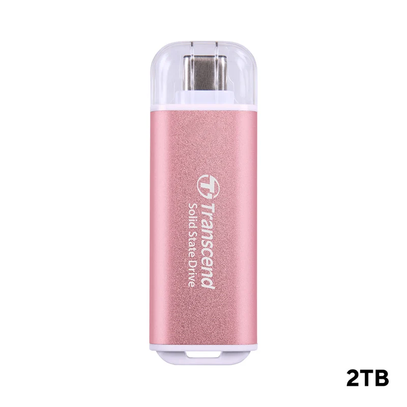 Transcend ESD300 10GBPS USB Type-C Portable SSD (Pink)