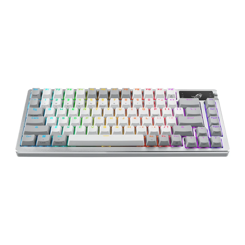 Asus ROG Azoth 75% Wireless Mechanical Gaming Keyboard (White) (ROG NX Storm Switch, ROG NX Snow Switch, Rog NX Storm Switch V2)