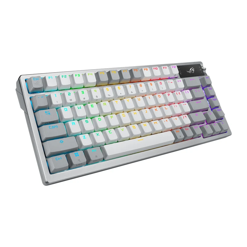 Asus ROG Azoth 75% Wireless Mechanical Gaming Keyboard (White) (ROG NX Storm Switch, ROG NX Snow Switch, Rog NX Storm Switch V2)