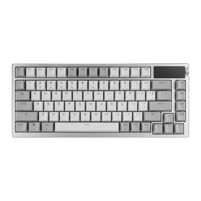 Asus ROG Azoth 75% Wireless Mechanical Gaming Keyboard (White) (ROG NX Storm Switch, ROG NX Snow Switch, Rog NX Storm Switch V2)