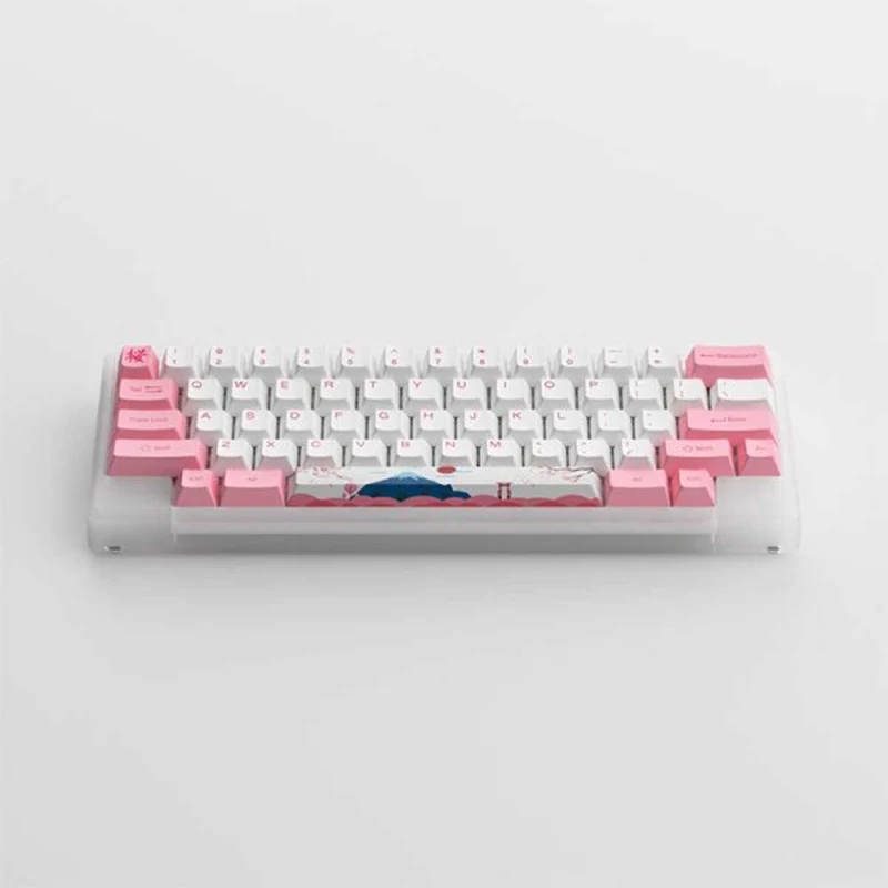 Akko ACR59 World Tour Tokyo RGB Hot-Swappable Mechanical Keyboard White (Akko CS Jelly Pink)