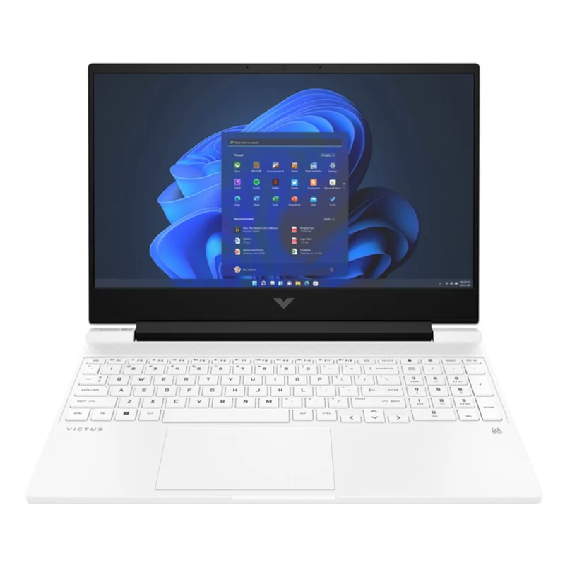 HP NB Victus 15-FB1019AX Gaming Laptop (Ceramic White) | 15.6" FHD | Ryzen 5 7535HS | 8GB RAM | 512GB SSD | RTX 2050 | Windows 11 Home | HP Prelude 15.6" Topload Bag