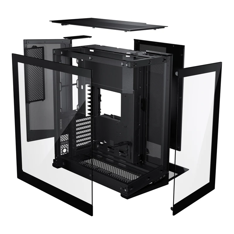 Phanteks NV7 DRGB Tempered Glass Full-Tower Case (Satin Black, Satin Matte White)