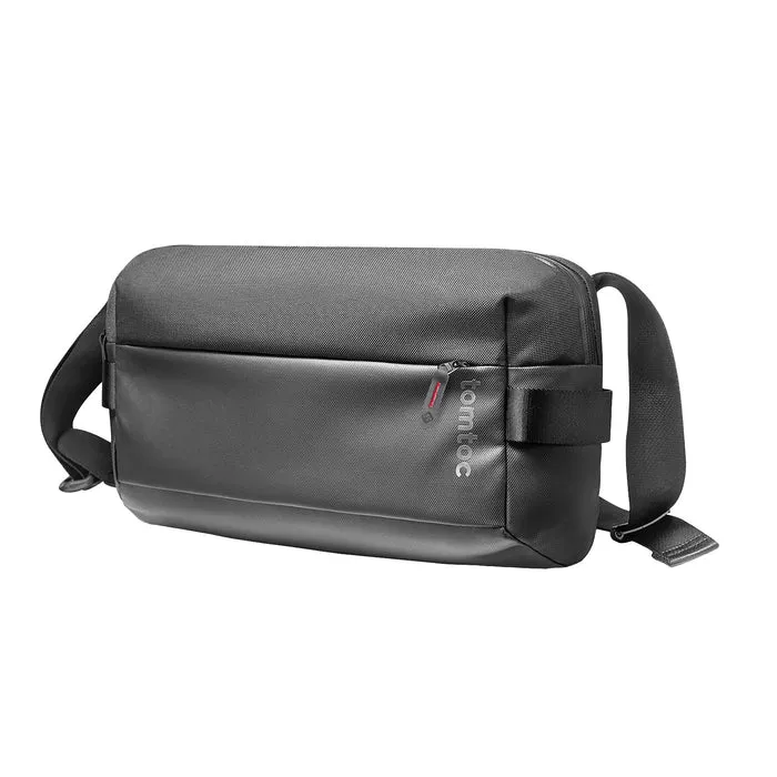 Tomtoc Explorer-T21 Slingbag With Minimalist EDC Design For 11-Inch Ipad Pro - M/7L (Black) (T21M1D1)