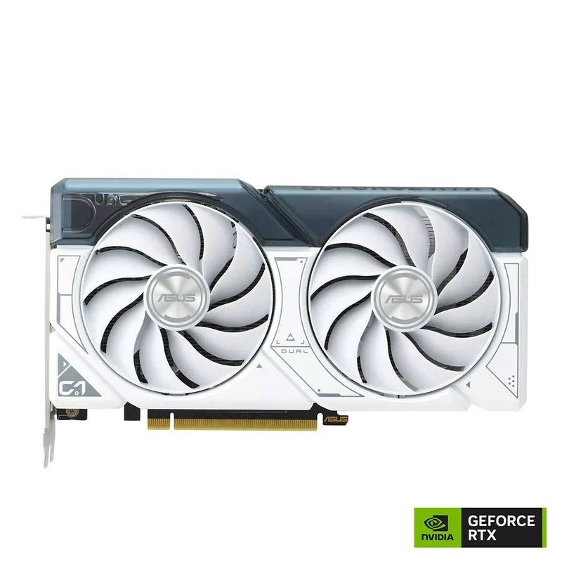 Asus Dual Geforce RTX 4060 OC 8GB GDDR6 Graphics Card (White)
