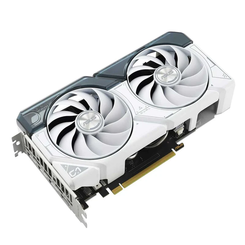Asus Dual Geforce RTX 4060 OC 8GB GDDR6 Graphics Card (White)