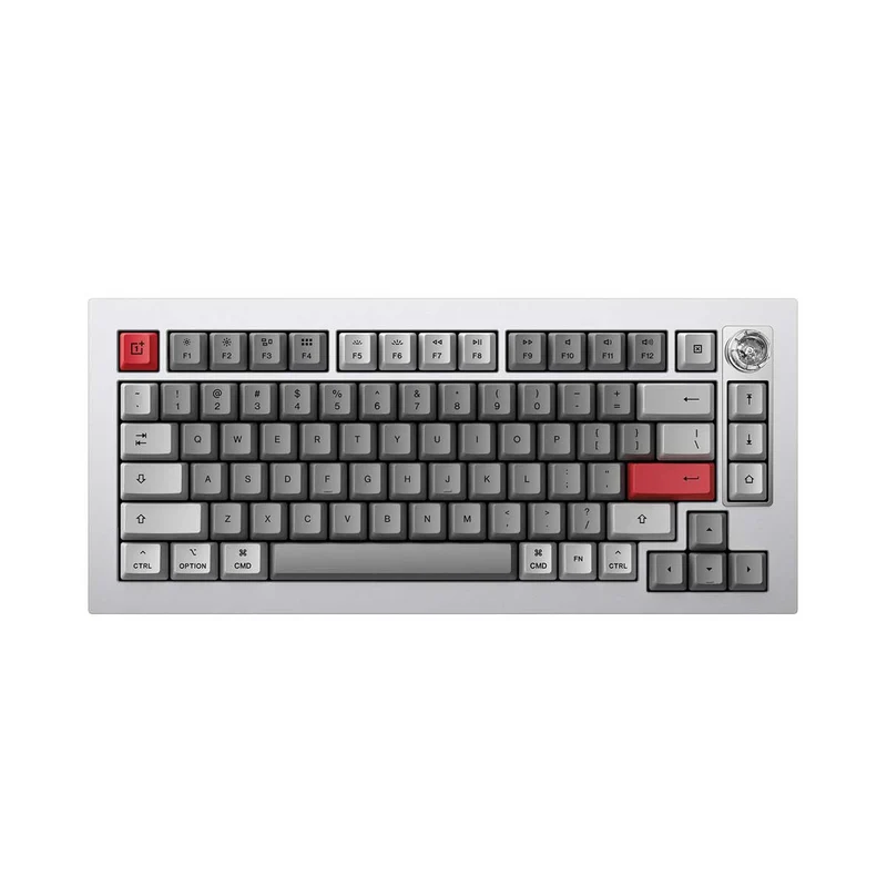 Keychron 81 Pro QMK/Via Wireless Custom Mechanical Keyboard - Dark Grey Winter Bonfire (Tactile Switch) (Op-81P-T3)