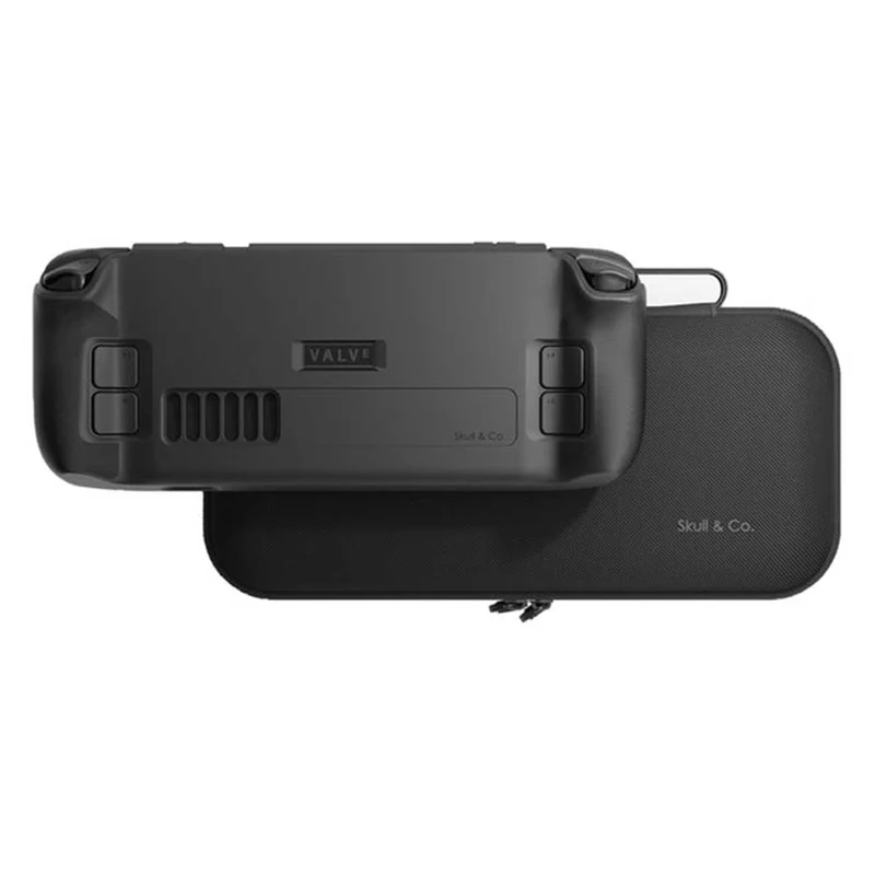 Skull & Co. Grip Case SD + EDC Case SD Bundle For Steam Deck/OLED (Black) (SDGCSET-BK)