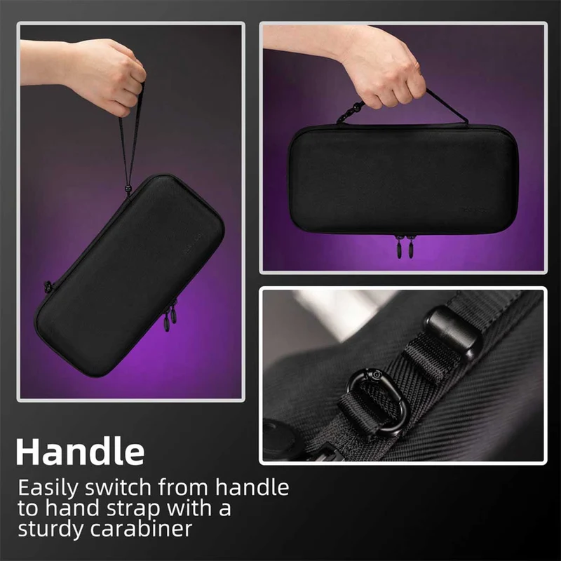 Skull & Co. Grip Case SD + EDC Case SD Bundle For Steam Deck/OLED (Black) (SDGCSET-BK)
