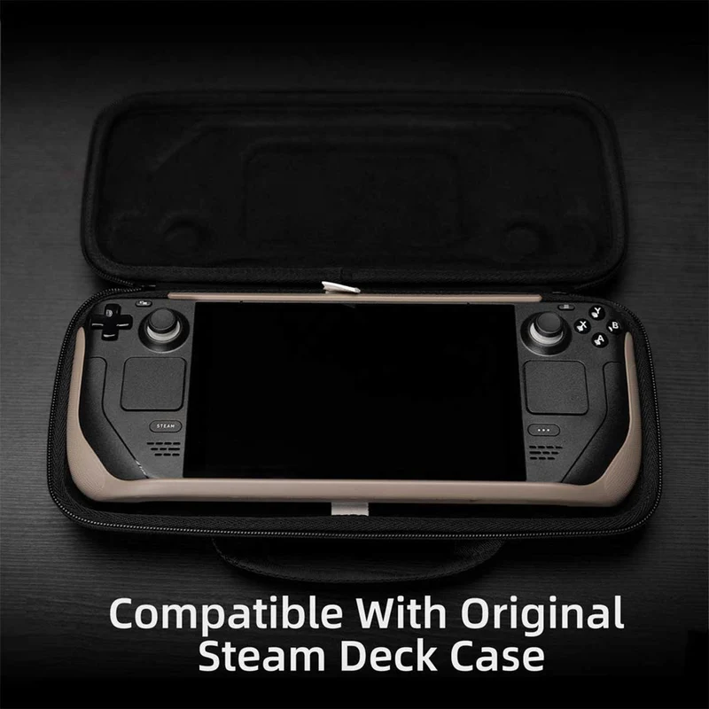 Skull & Co. Grip Case SD + EDC Case SD Bundle For Steam Deck/OLED (Black) (SDGCSET-BK)