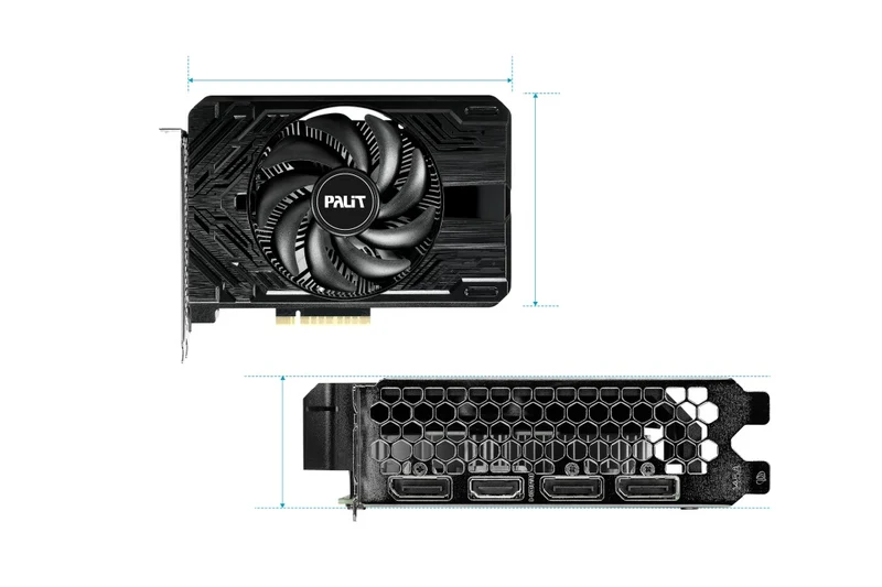 Palit GeForce RTX 4060 Storm X 8GB GDDR6 128-Bit 3-DP HDMI Graphics Card