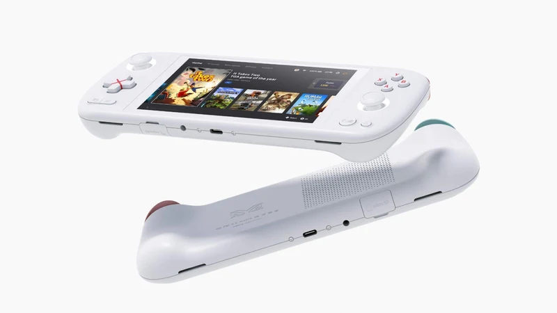Ayaneo Air AMD Ryzen 5 5560U 16GB RAM 512GB SSD Amoled Handheld PC Gaming Console (Aurora White) + Ayaneo Air HD Tempered Film + Ayaneo Air Titan Small Storage Bag (Black)
