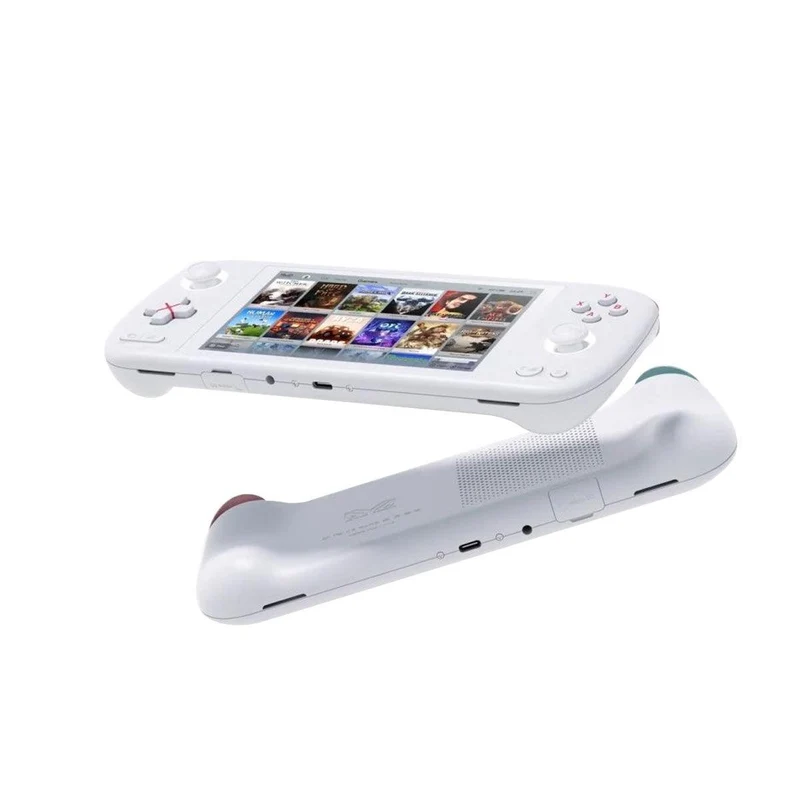 Ayaneo Air AMD Ryzen 5 5560U 16GB RAM 512GB SSD Amoled Handheld PC Gaming Console (Aurora White) + Ayaneo Air HD Tempered Film + Ayaneo Air Titan Small Storage Bag (Black)
