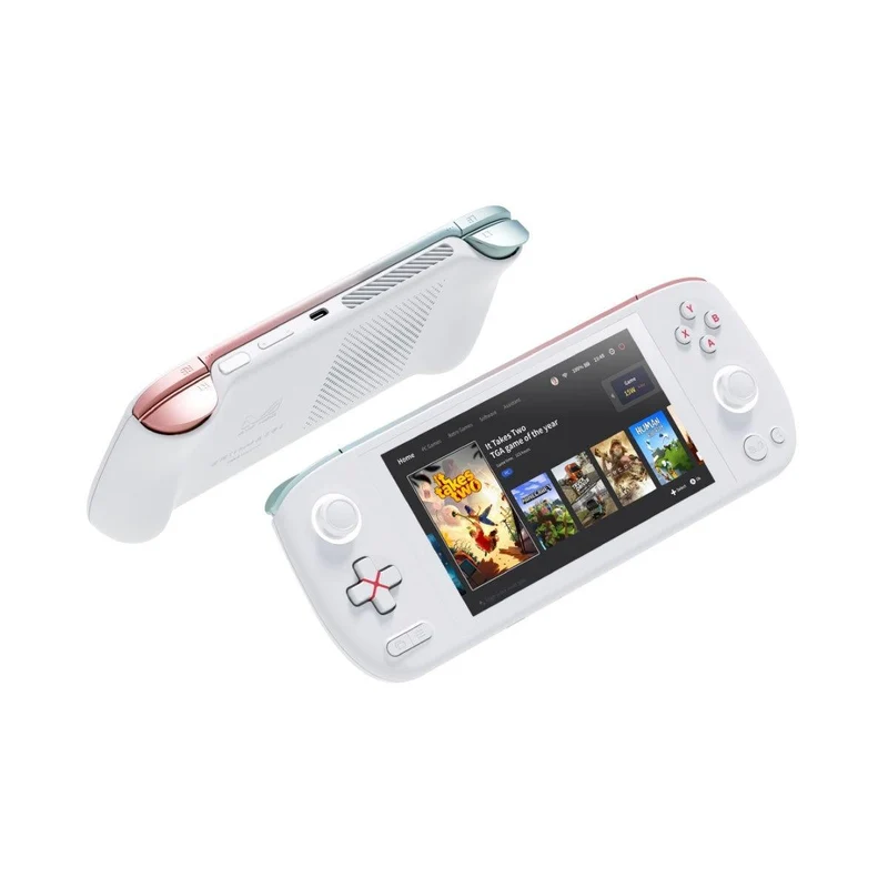 Ayaneo Air AMD Ryzen 5 5560U 16GB RAM 512GB SSD Amoled Handheld PC Gaming Console (Aurora White) + Ayaneo Air HD Tempered Film + Ayaneo Air Titan Small Storage Bag (Black)