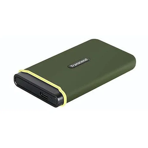Transcend 4TB ESD380C USB 3.2 GEN 2X2 TYPE-C Portable SSD (Military Green) (TS4TESD380C)