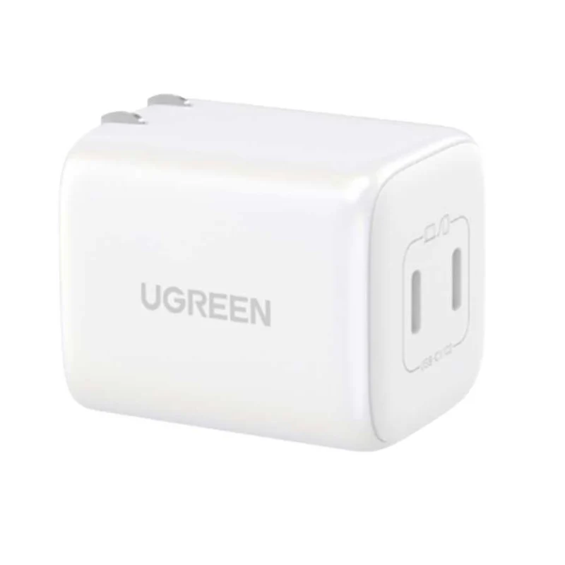 UGreen Nexode 45w Dual USB-C PD3.0 GAN Fast Charger (White) (CD294/15331)