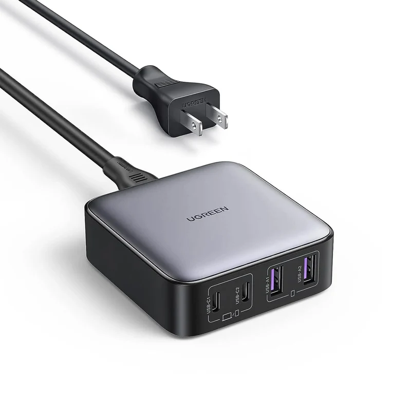 UGreen Nexode 65w USB-C GAN Fast Desktop Charger (Black) (CD327/90735)