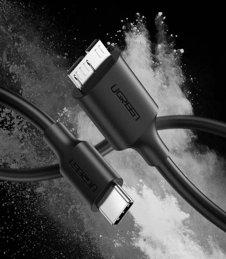 Ugreen USB-C To Micro B Cable - 1M (Black) (US312/20103)