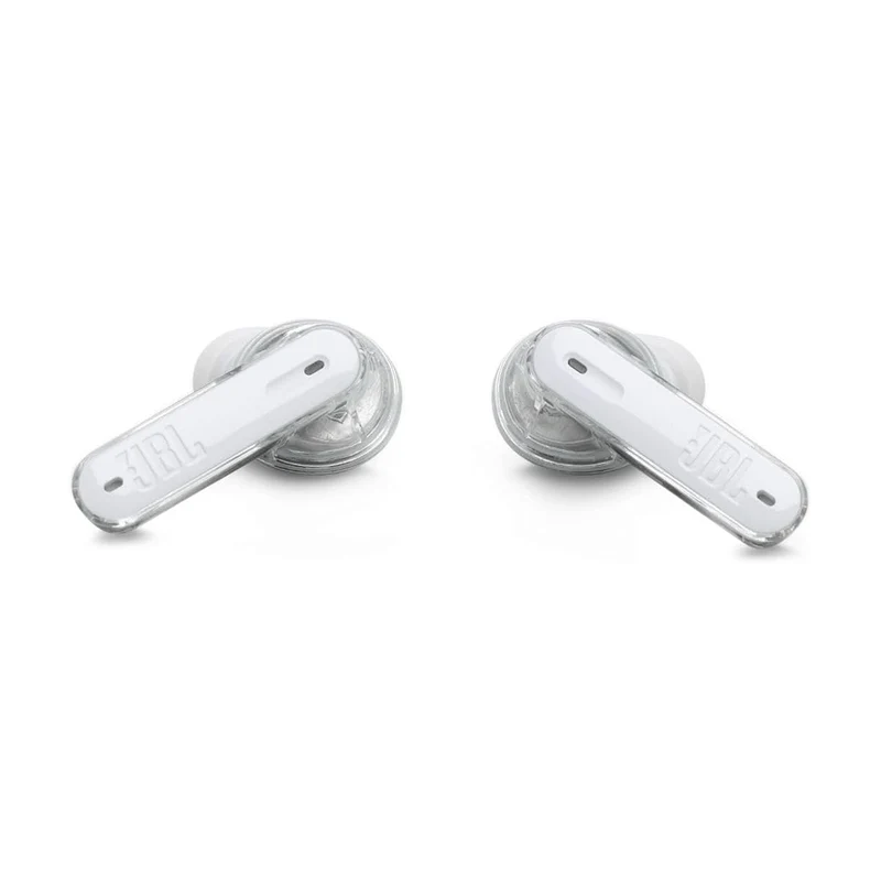 JBL Tune Beam True Wireless Noise Cancelling Earbuds (Ghost White)