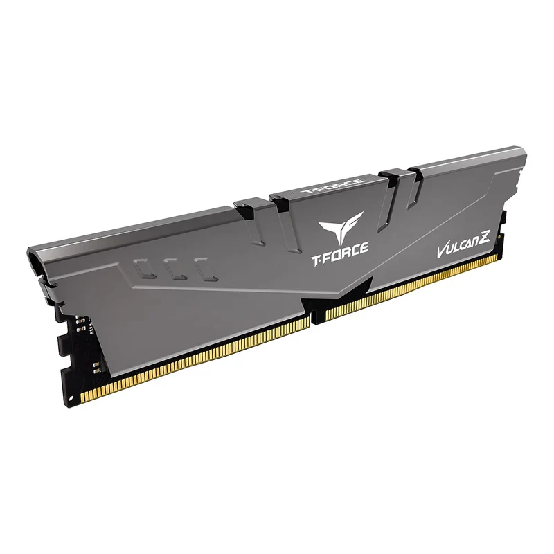 Teamgroup T-Force Vulcan Z 16GB (2X8GB) DDR4 3200MHZ CL16-18-18-38 Desktop Memory (Grey) (TLZGD416G3200HC16CDC01)