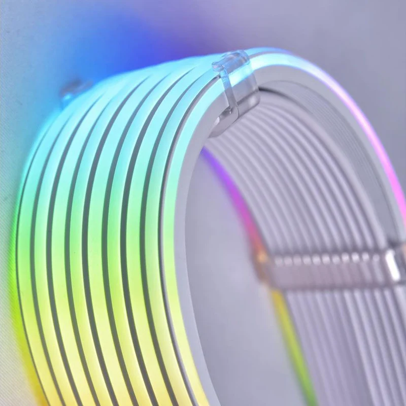 Lian Li Strimer Plus V2 168-8 Pin Addressable RGB 335 MM Extension Cable (PW168-8PV2 Black)