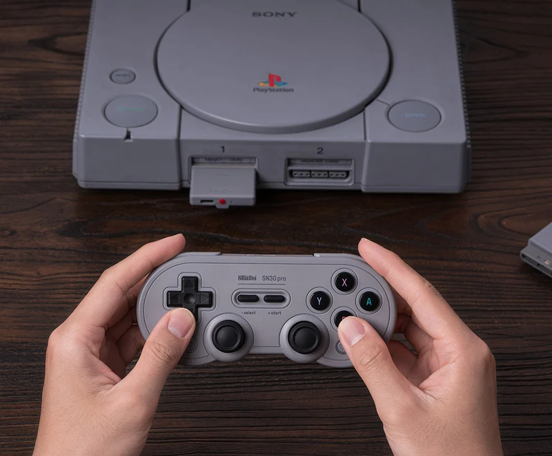 8bitdo Retro Receiver for PS1/ PS2/ Windows (83KA)