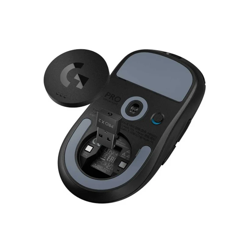 Logitech G Pro X Superlight 2 Lightspeed Wireless Gaming Mouse (Black, White, Magenta)