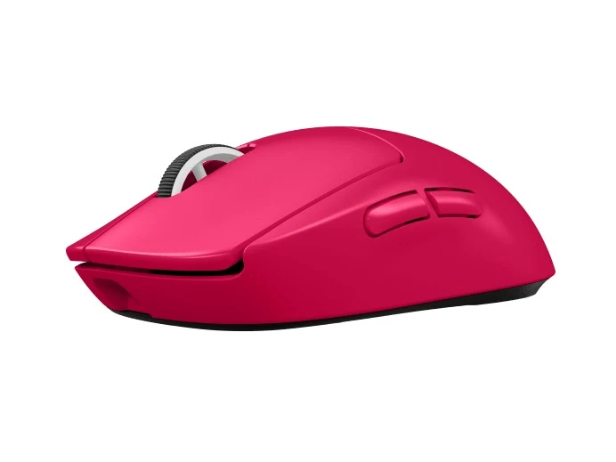 Logitech G Pro X Superlight 2 Lightspeed Wireless Gaming Mouse (Black, White, Magenta)