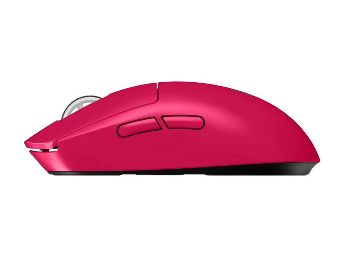 Logitech G Pro X Superlight 2 Lightspeed Wireless Gaming Mouse (Black, White, Magenta)
