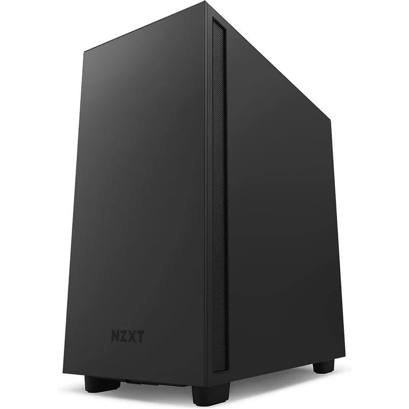 NZXT H7 Tempered Glass Side Panel ATX Mid-Tower PC Case (Black) (CM-H71BG-01)