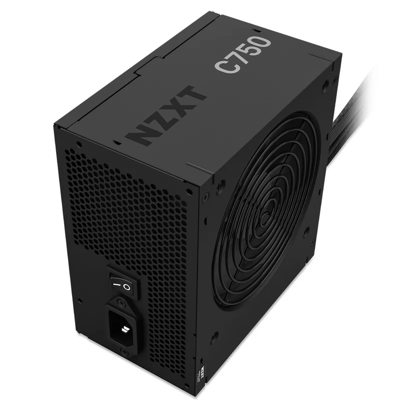 NZXT C750 750W 80+ Bronze Non-Modular ATX Power Supply (Matte Black) (PA-7B2BB-US)