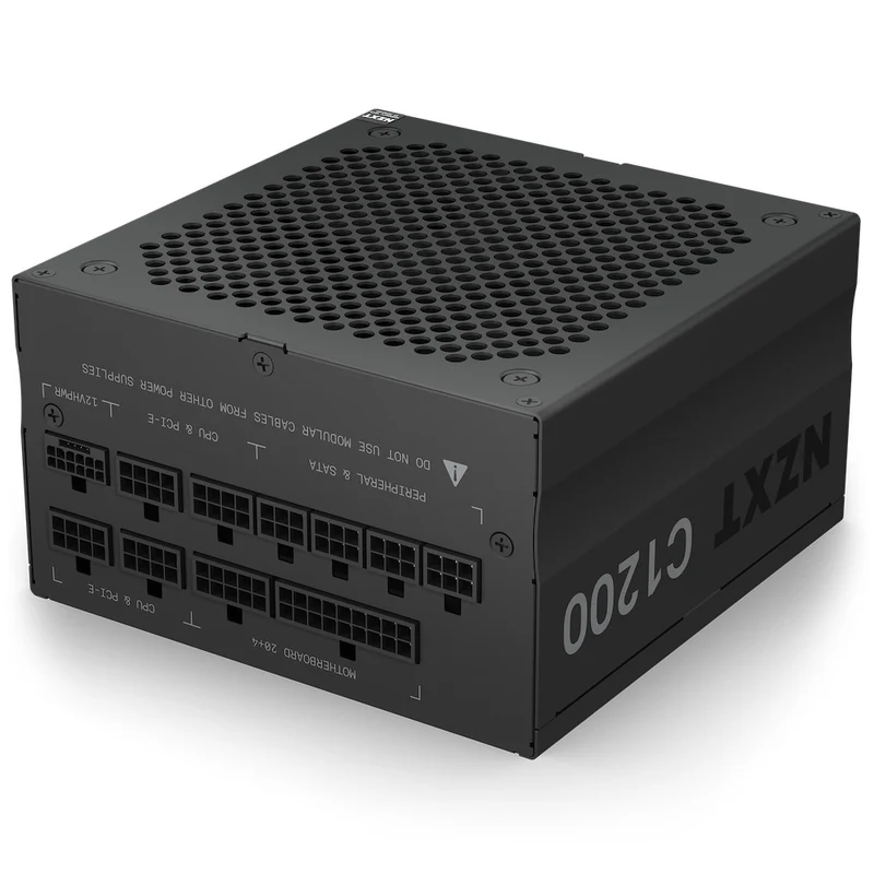 NZXT C1200 1200W 80+ Gold Fully-Modular ATX 3.0 Power Supply (Matte Black) (PA-2G1BB-US)