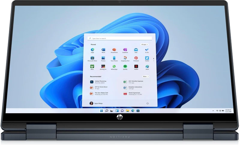 HP Pavilion X360 14-EK1061TU 2-In-1 Laptop (Space Blue) | 14" FHD (1920X1080) | I5-1335U | 16GB RAM | 512GB SSD | Intel Iris XE | Windows 11 Home | MS Office Home & Student 2021 | Stylus Pen | HP Prelude 15.6" Topload Bag