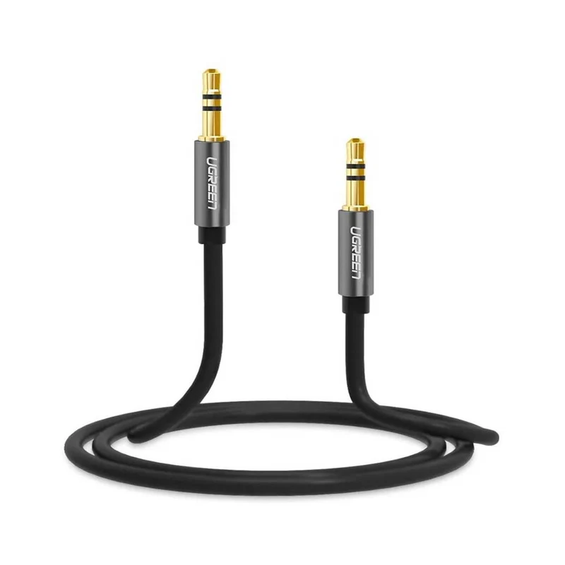 UGreen 3.5mm Male To Male Round Cable (0.5m, 1m, 1.5m, 2m, 3m, 5m) (AV119)