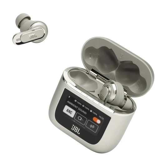 JBL Tour Pro 2 True Wireless Noise Cancelling Earbuds (Champagne)